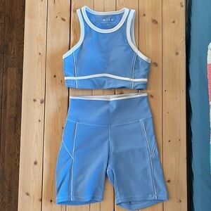 Wilo The Label Blue Athletic Set